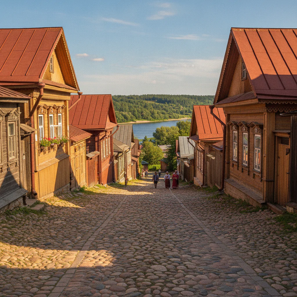 Уютные улочки старого Плеса