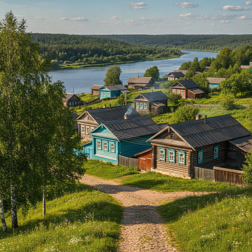 Переулки и улицы в Плесе