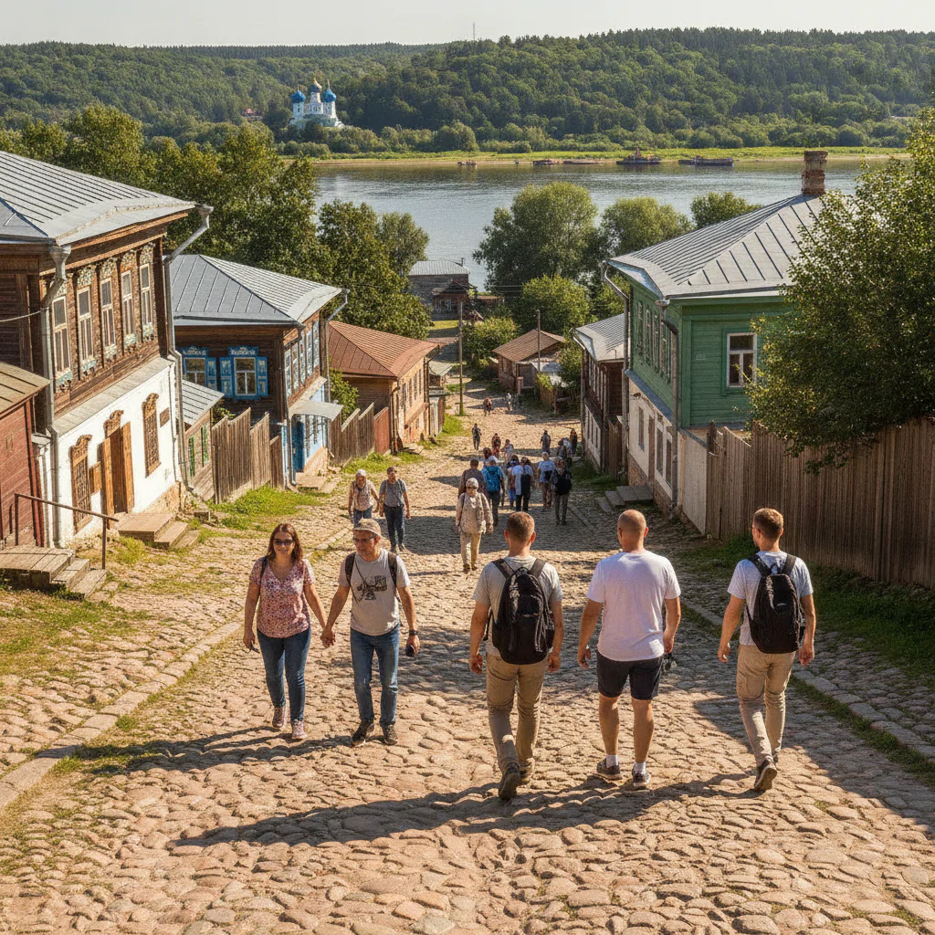 Прогулка по мощеным улицам
