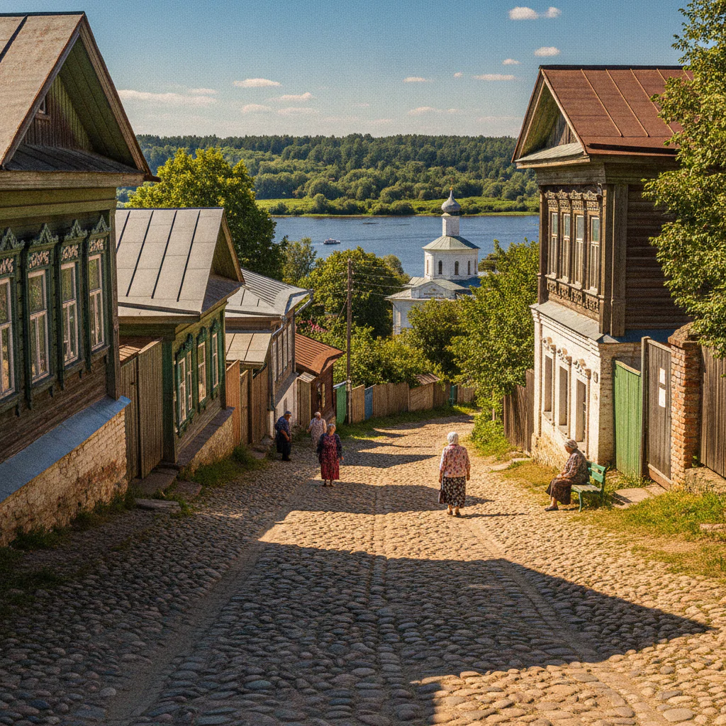 Старинные улицы Плеса
