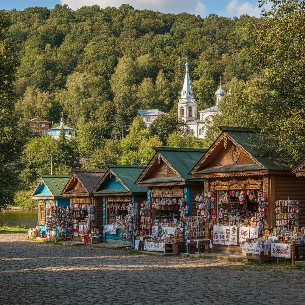 Сувенирные лавки Плеса